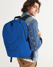 Load image into Gallery viewer, True Blue Dragon Large Backpack