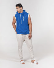 Load image into Gallery viewer, True Blue Dragon Men's Premium Heavyweight Sleeveless Hoodie