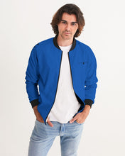 Load image into Gallery viewer, True Blue Dragon Men's Bomber Jacket