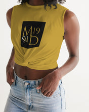 Load image into Gallery viewer, Golden Dragon Women's Twist-Front Tank
