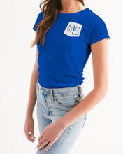 Load image into Gallery viewer, True Blue Dragon Women's Tee