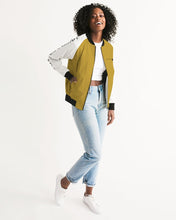 Load image into Gallery viewer, Golden Dragon Women's Bomber Jacket