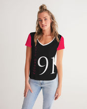 Load image into Gallery viewer, Atlanta Dragon Women's V-Neck Tee