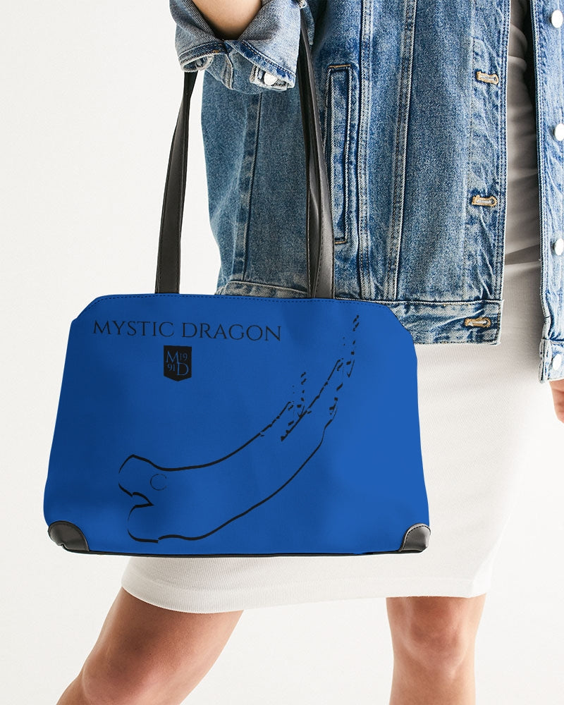 True Blue Dragon Shoulder Bag