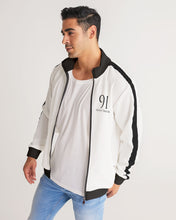 Load image into Gallery viewer, Yin Yang Dragon Men&#39;s Stripe-Sleeve Track Jacket
