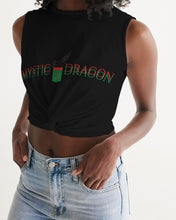 Load image into Gallery viewer, Dragon of the Motherland Women&#39;s Twist-Front Tank
