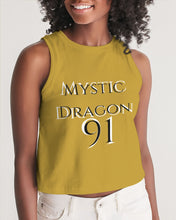 Load image into Gallery viewer, Golden Dragon Women&#39;s Cropped Tank
