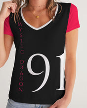 Load image into Gallery viewer, Atlanta Dragon Women&#39;s V-Neck Tee
