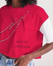 Load image into Gallery viewer, Atlanta Dragon Women&#39;s Lounge Cropped Tee
