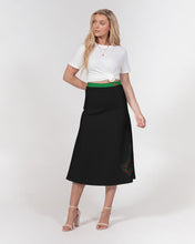 Load image into Gallery viewer, Dragon of the Motherland Women&#39;s A-Line Midi Skirt
