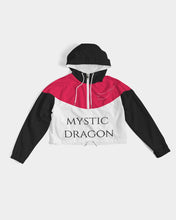 Load image into Gallery viewer, Atlanta Dragon Women&#39;s Cropped Windbreaker
