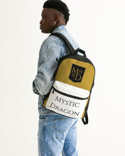 Load image into Gallery viewer, Golden Dragon Small Canvas Backpack
