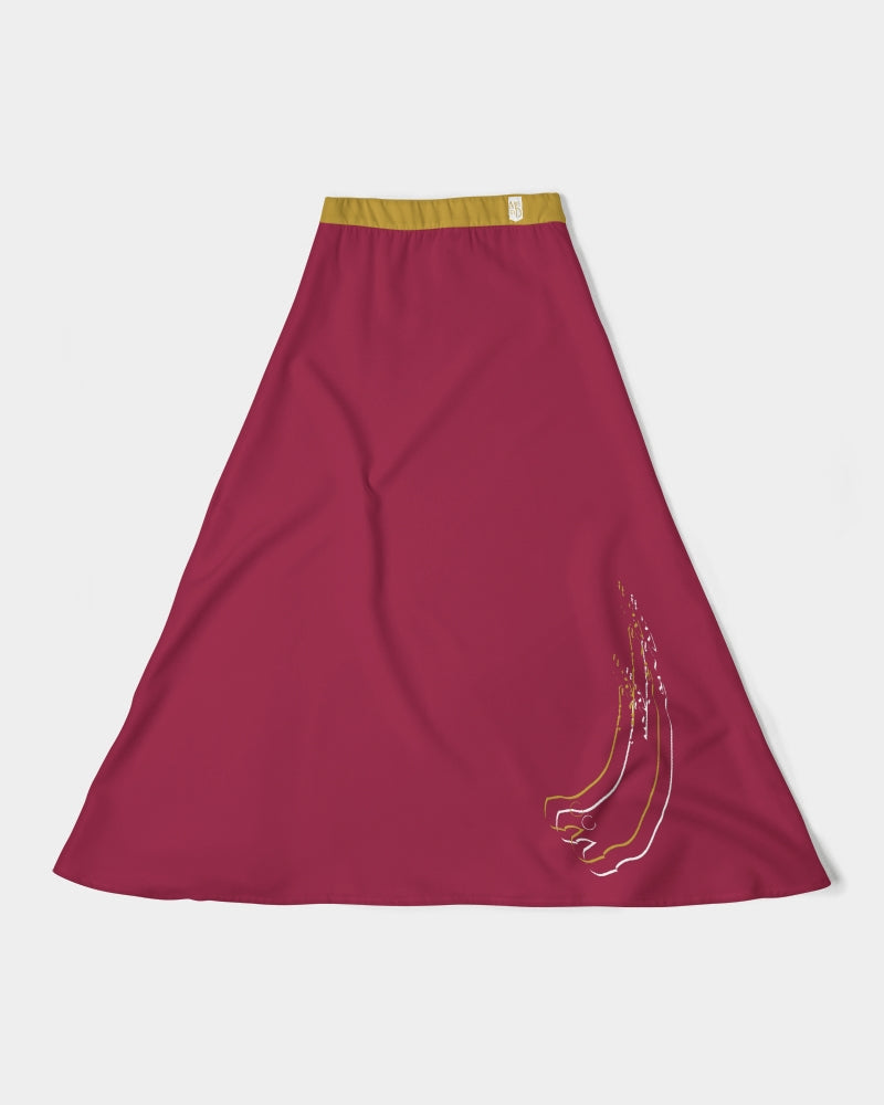 Royal Dragon Women's A-Line Midi Skirt