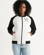 Load image into Gallery viewer, Yin Yang Dragon Women&#39;s Bomber Jacket
