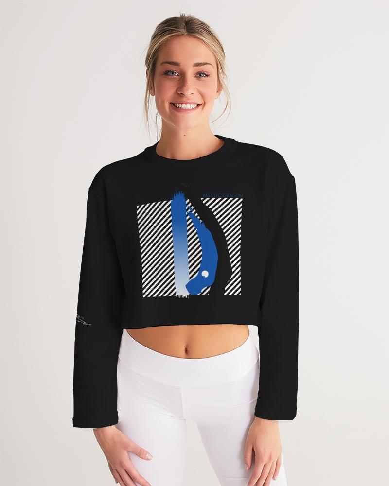 Dragon Magician Women's Cropped Sweatshirt