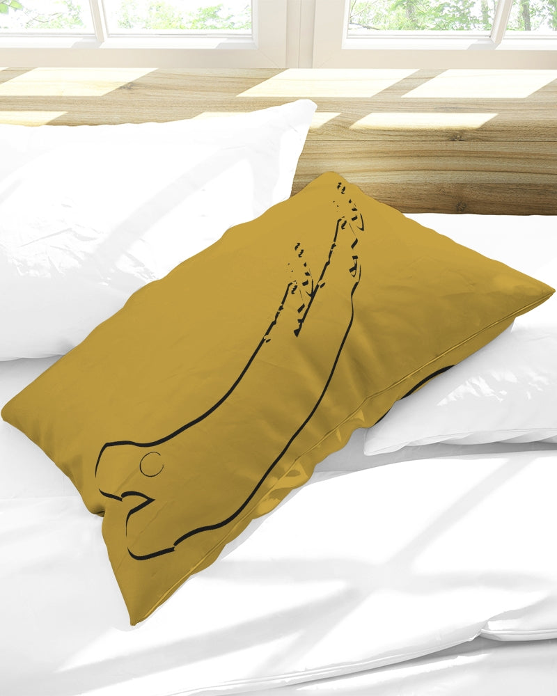 Golden Dragon Queen Pillow Case