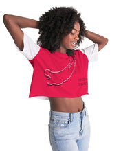 Load image into Gallery viewer, Atlanta Dragon Women&#39;s Lounge Cropped Tee
