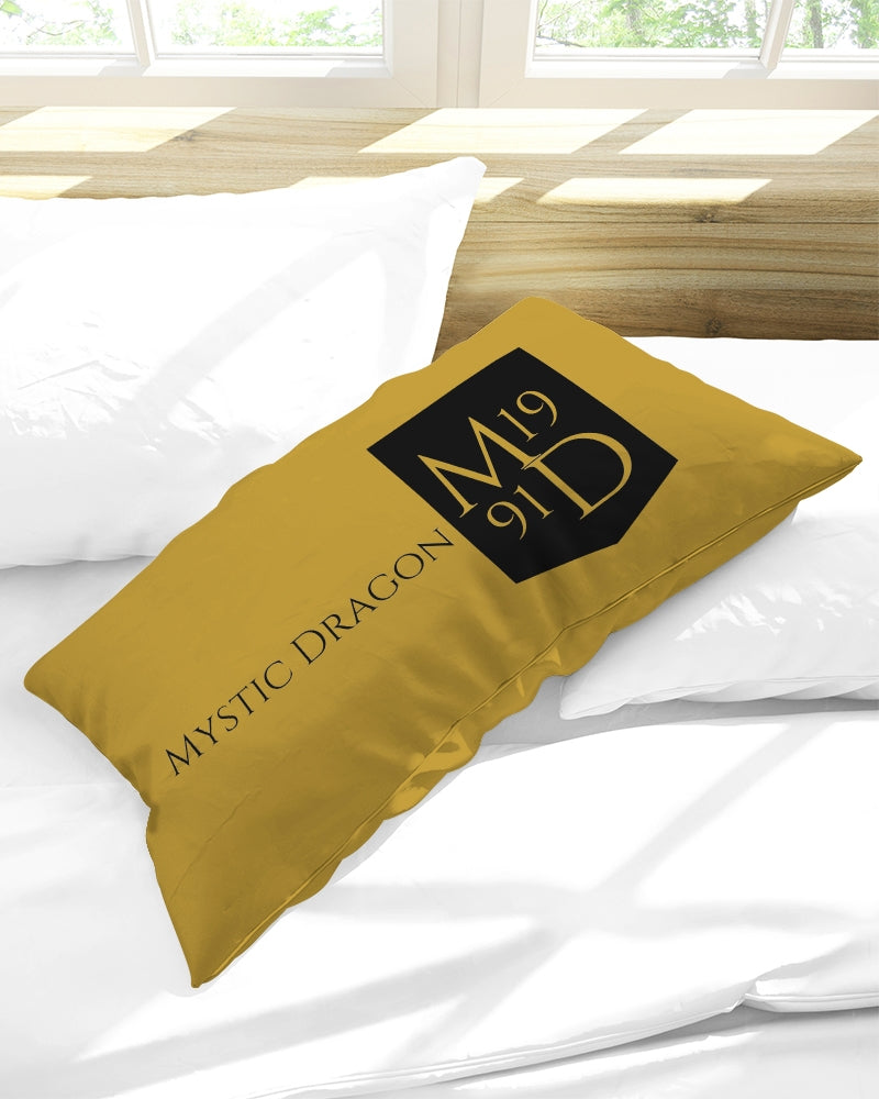 Golden Dragon King Pillow Case