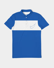 Load image into Gallery viewer, True Blue Dragon Men&#39;s Slim Fit Short Sleeve Polo
