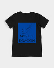 Load image into Gallery viewer, True Blue Dragon Women&#39;s Graphic Tee
