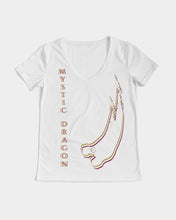 Load image into Gallery viewer, Royal Dragon Women&#39;s V-Neck Tee
