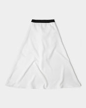 Load image into Gallery viewer, Yin Yang Dragon Women&#39;s A-Line Midi Skirt
