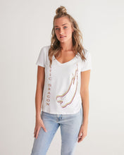 Load image into Gallery viewer, Royal Dragon Women&#39;s V-Neck Tee
