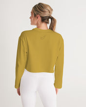 Load image into Gallery viewer, Golden Dragon Women&#39;s Cropped Sweatshirt
