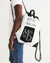 Load image into Gallery viewer, Yin Yang Dragon Canvas Drawstring Bag
