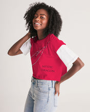 Load image into Gallery viewer, Atlanta Dragon Women&#39;s Lounge Cropped Tee
