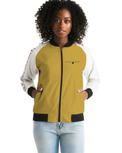 Load image into Gallery viewer, Golden Dragon Women&#39;s Bomber Jacket
