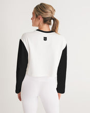 Load image into Gallery viewer, Yin Yang Dragon Women&#39;s Cropped Sweatshirt
