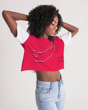 Load image into Gallery viewer, Atlanta Dragon Women&#39;s Lounge Cropped Tee
