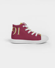 Load image into Gallery viewer, Royal Dragon Kids Hightop Canvas Shoe
