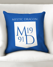 Load image into Gallery viewer, True Blue Dragon Throw Pillow Case 18&quot;x18&quot;
