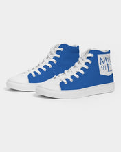 Load image into Gallery viewer, True Blue Dragon Women&#39;s Hightop Canvas Shoe
