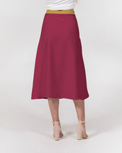 Load image into Gallery viewer, Royal Dragon Women&#39;s A-Line Midi Skirt
