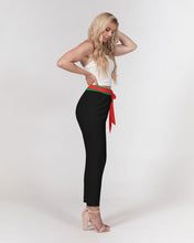 Load image into Gallery viewer, Dragon of the Motherland Women&#39;s Belted Tapered Pants
