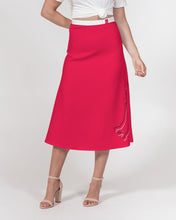 Load image into Gallery viewer, Atlanta Dragon Women&#39;s A-Line Midi Skirt
