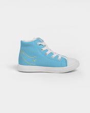 Load image into Gallery viewer, Dragon Charge Kids Hightop Canvas Shoe
