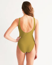 Load image into Gallery viewer, Golden Dragon Women&#39;s One-Piece Swimsuit
