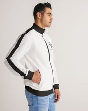 Load image into Gallery viewer, Yin Yang Dragon Men&#39;s Stripe-Sleeve Track Jacket
