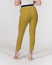 Load image into Gallery viewer, Golden Dragon Women&#39;s Belted Tapered Pants
