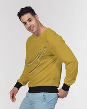 Load image into Gallery viewer, Golden Dragon Men&#39;s Classic French Terry Crewneck Pullover
