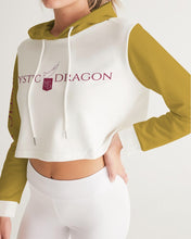 Load image into Gallery viewer, Royal Dragon Women&#39;s Cropped Hoodie
