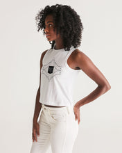 Load image into Gallery viewer, Yin Yang Dragon Women&#39;s Cropped Tank
