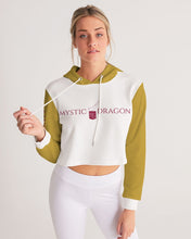 Load image into Gallery viewer, Royal Dragon Women&#39;s Cropped Hoodie
