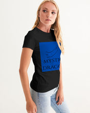 Load image into Gallery viewer, True Blue Dragon Women&#39;s Graphic Tee
