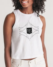 Load image into Gallery viewer, Yin Yang Dragon Women&#39;s Cropped Tank
