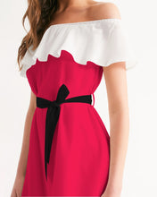 Load image into Gallery viewer, Atlanta Dragon Women&#39;s Off-Shoulder Dress
